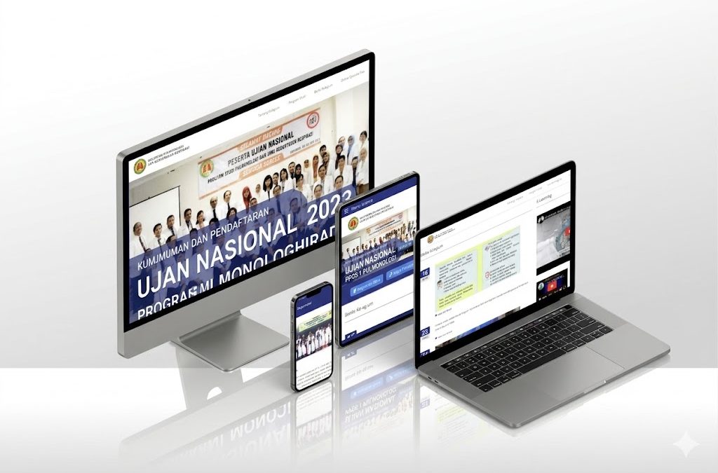 Web Development for Kolegium Pulmonologi Indonesia